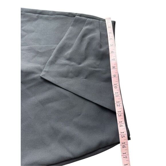 ZARA Basic Collection Black Asymmetrical Skort Size M - Picture 7 of 9